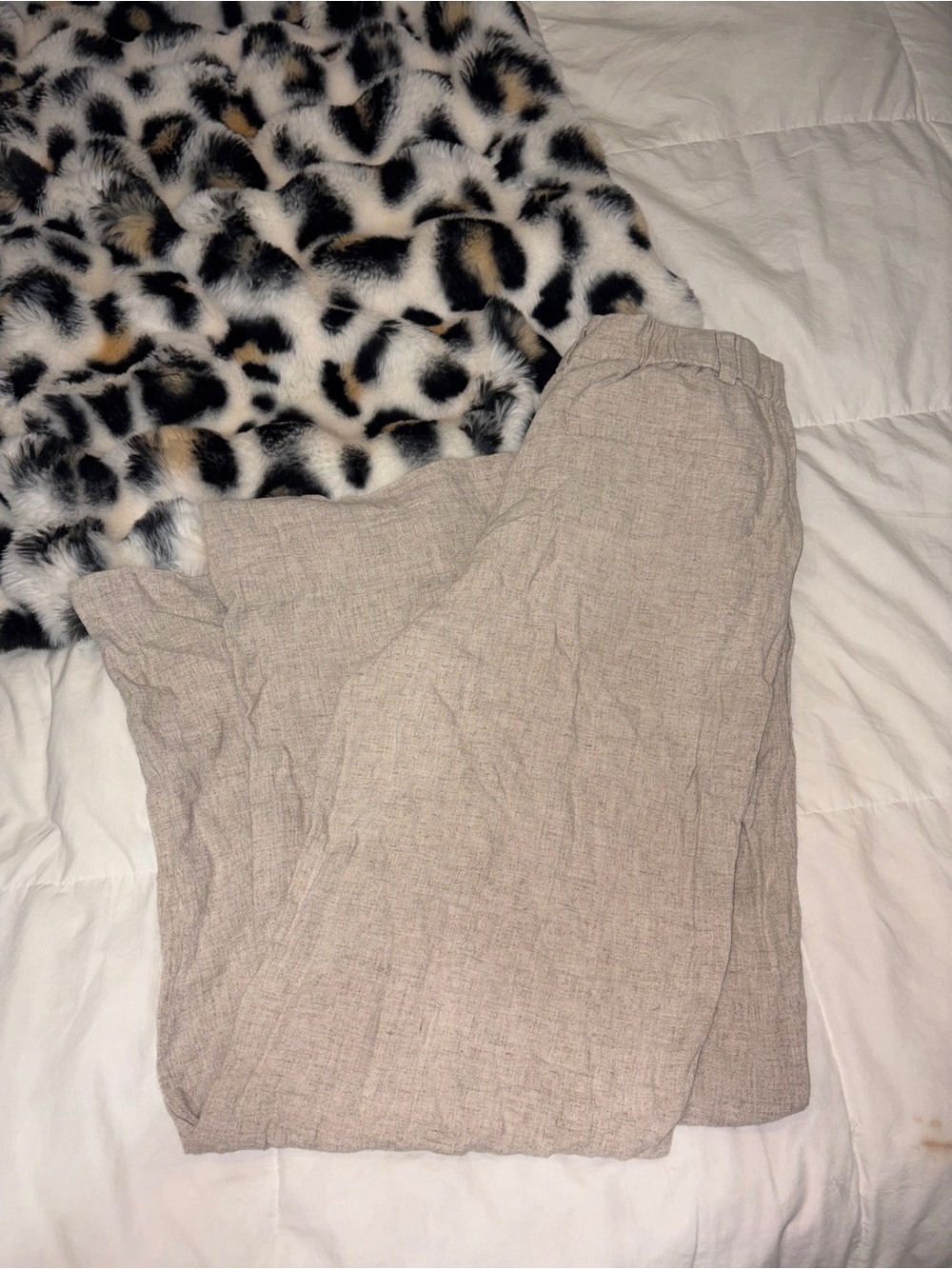 asos design linen pants